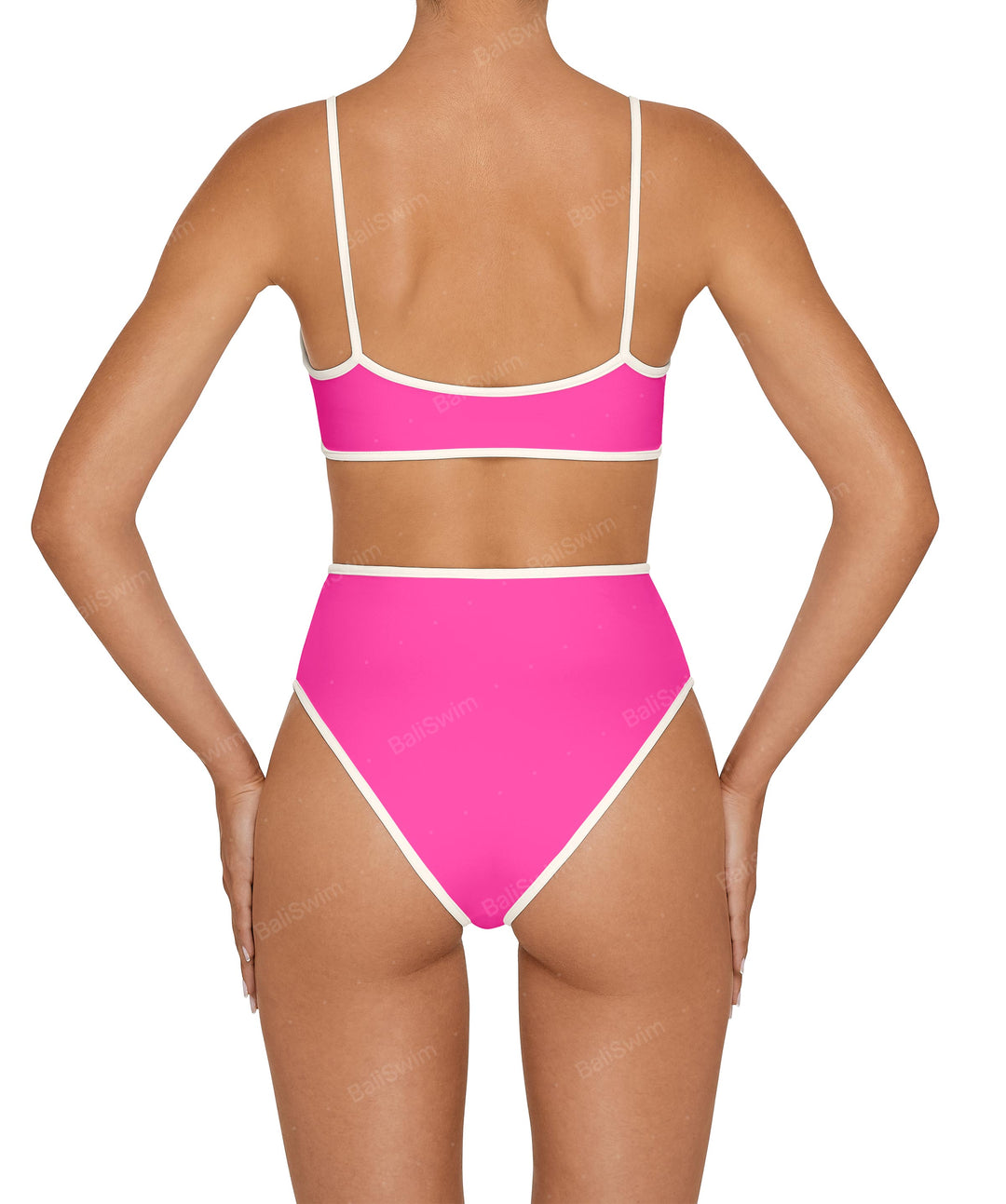 BSWS-B136 High Waisted Bottom With Binding