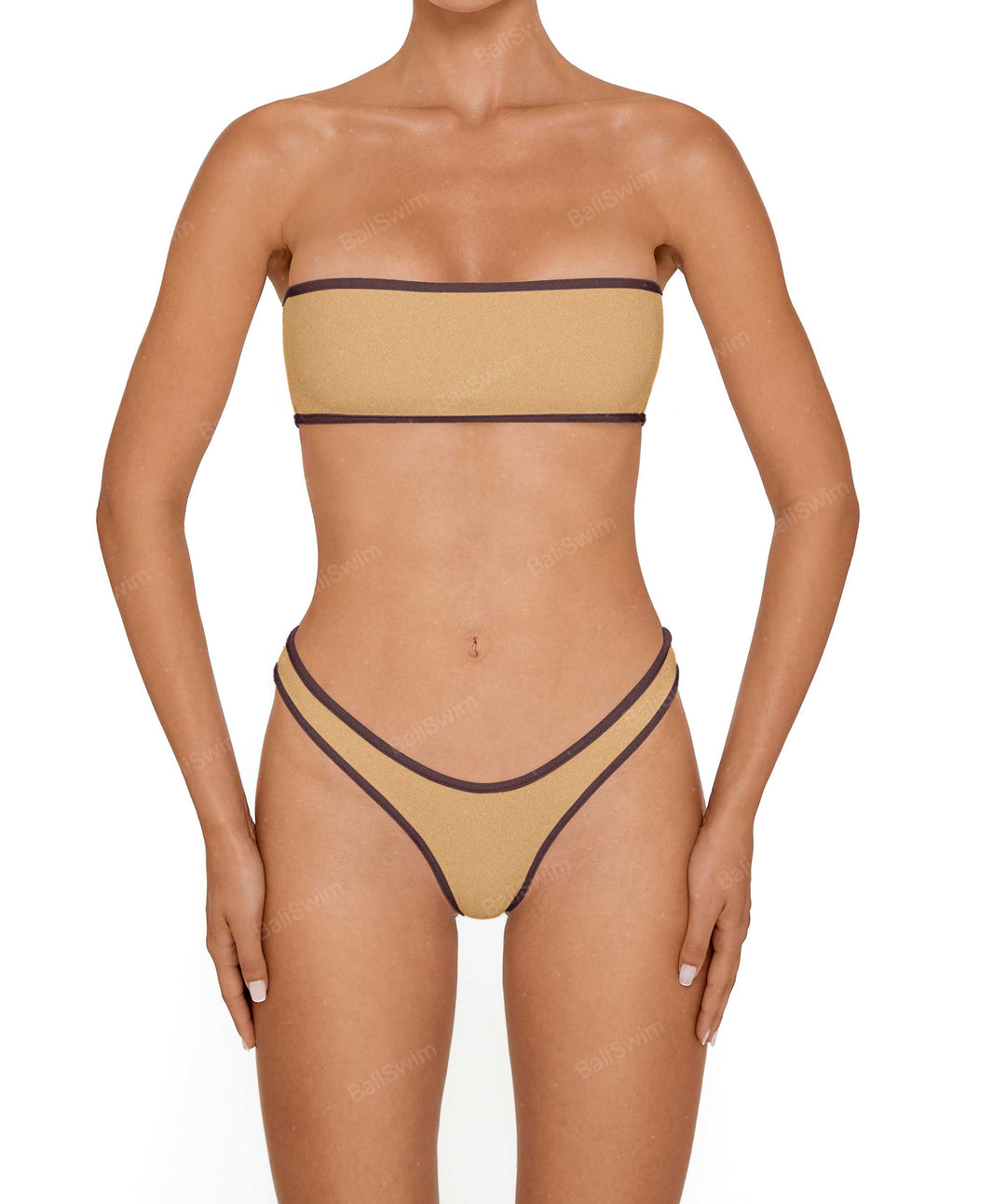 BSWS-B137 High Cut Cheeky Bottom With Binding