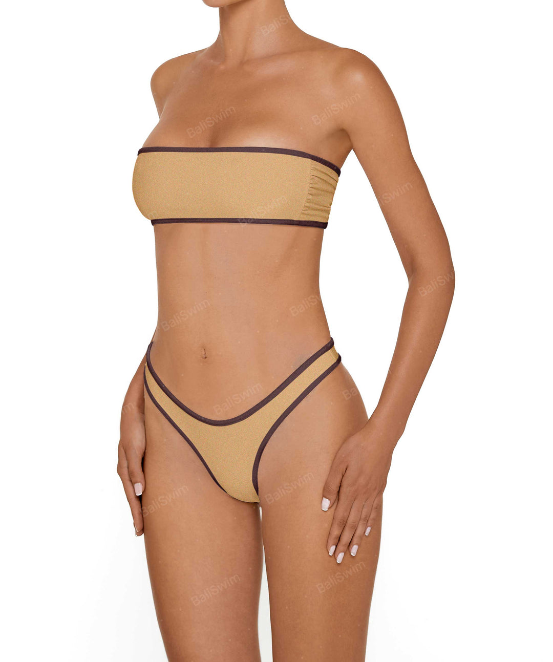 BSWS-B137 High Cut Cheeky Bottom With Binding