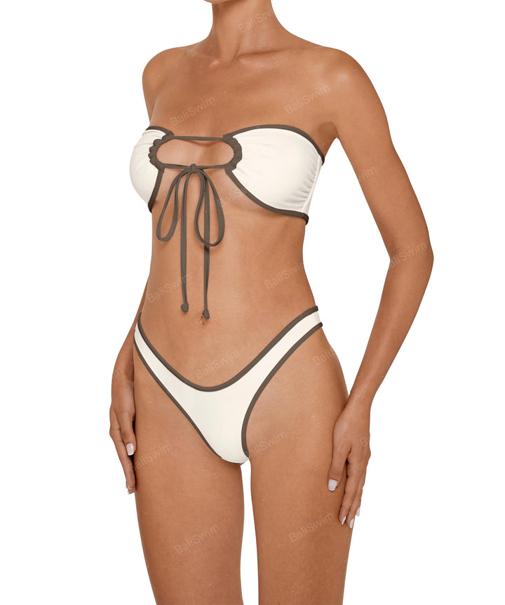 BSWS-B137 High Cut Cheeky Bottom With Binding