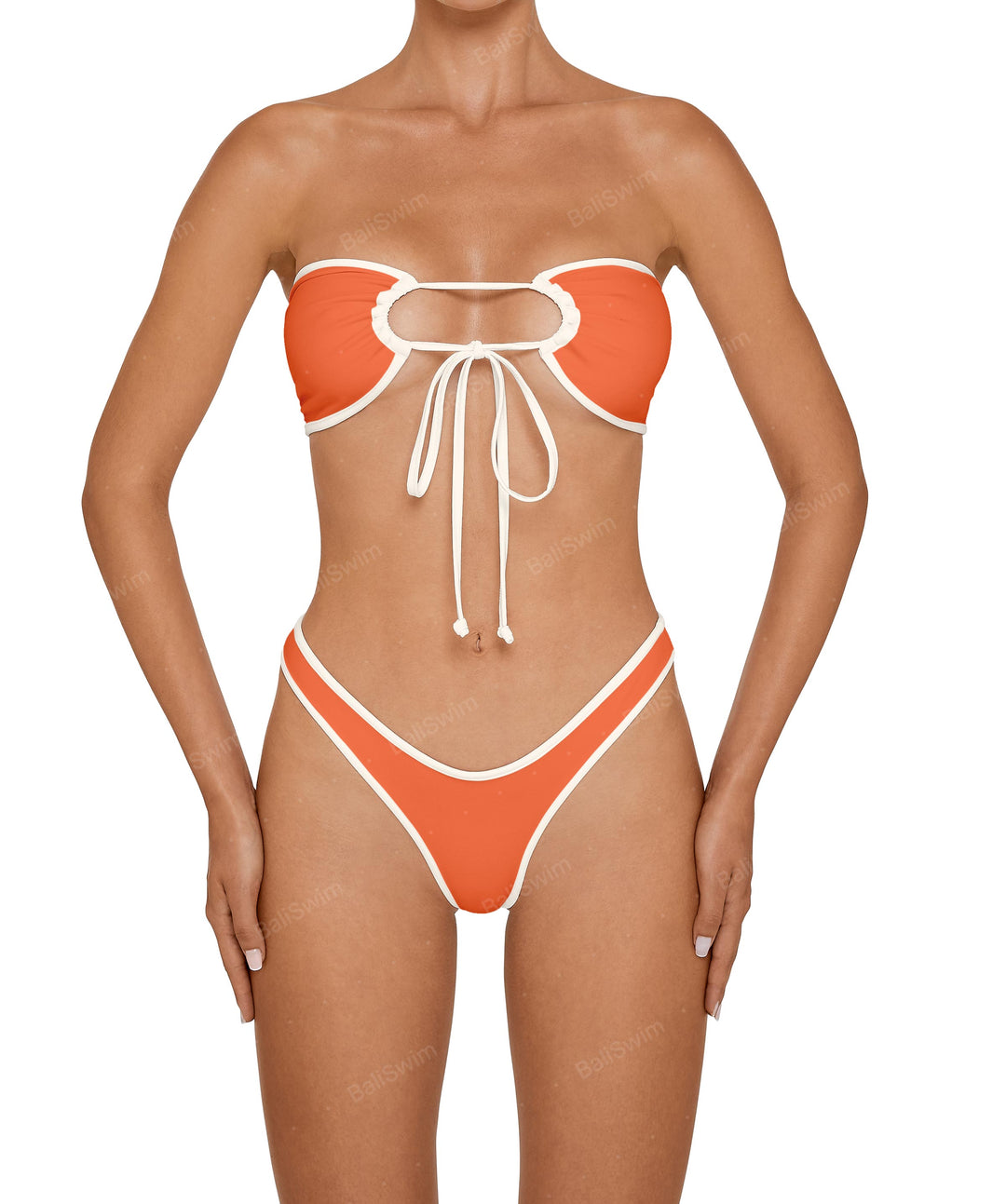 BSWS-B137 High Cut Cheeky Bottom With Binding