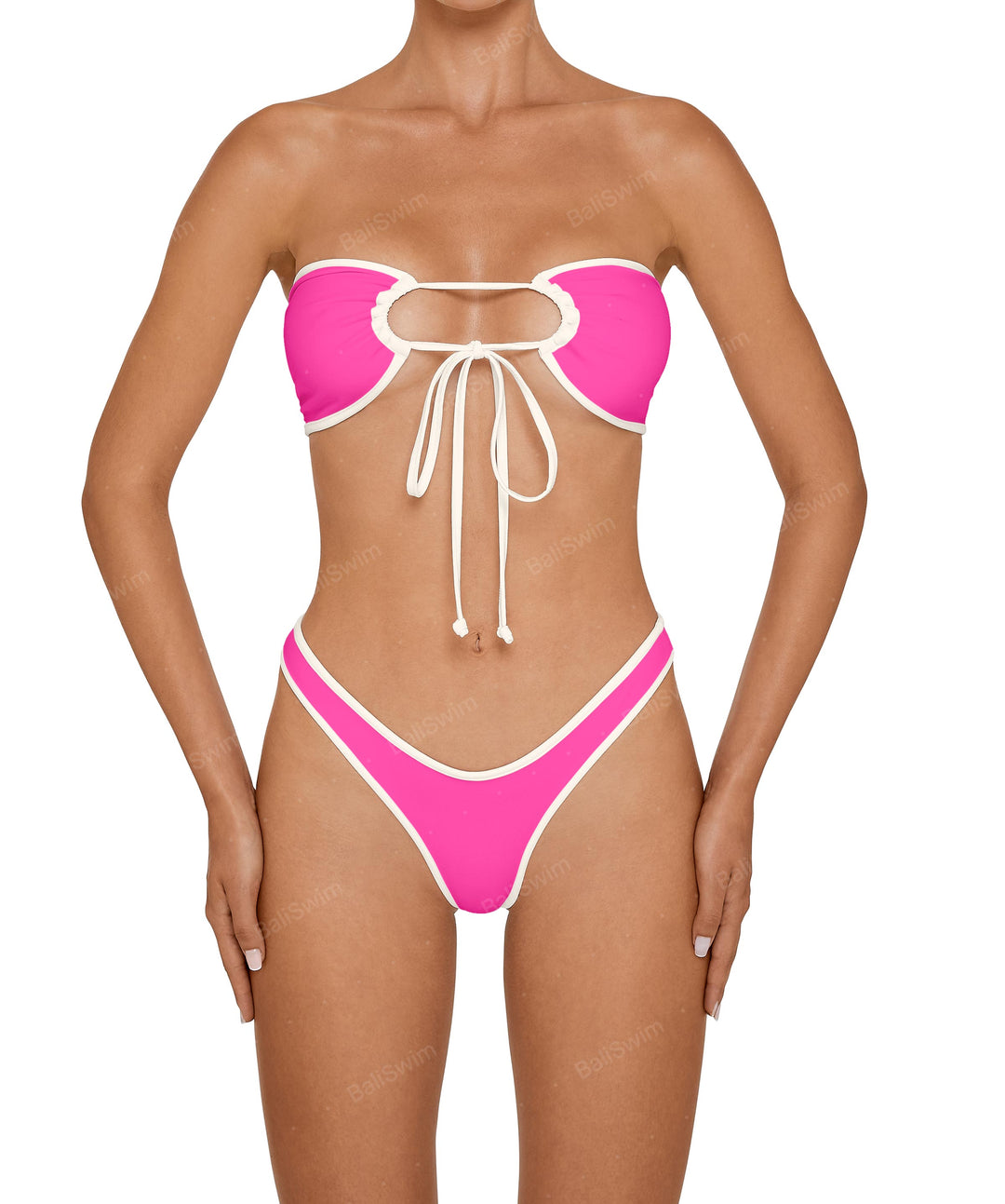 BSWS-B137 High Cut Cheeky Bottom With Binding