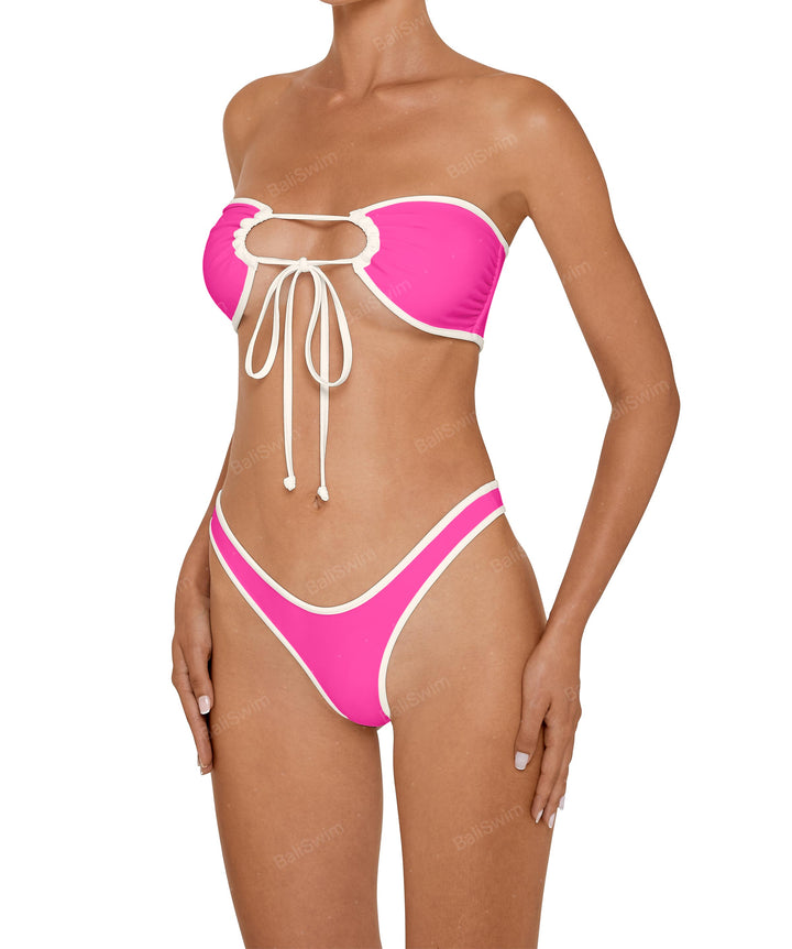 BSWS-B137 High Cut Cheeky Bottom With Binding