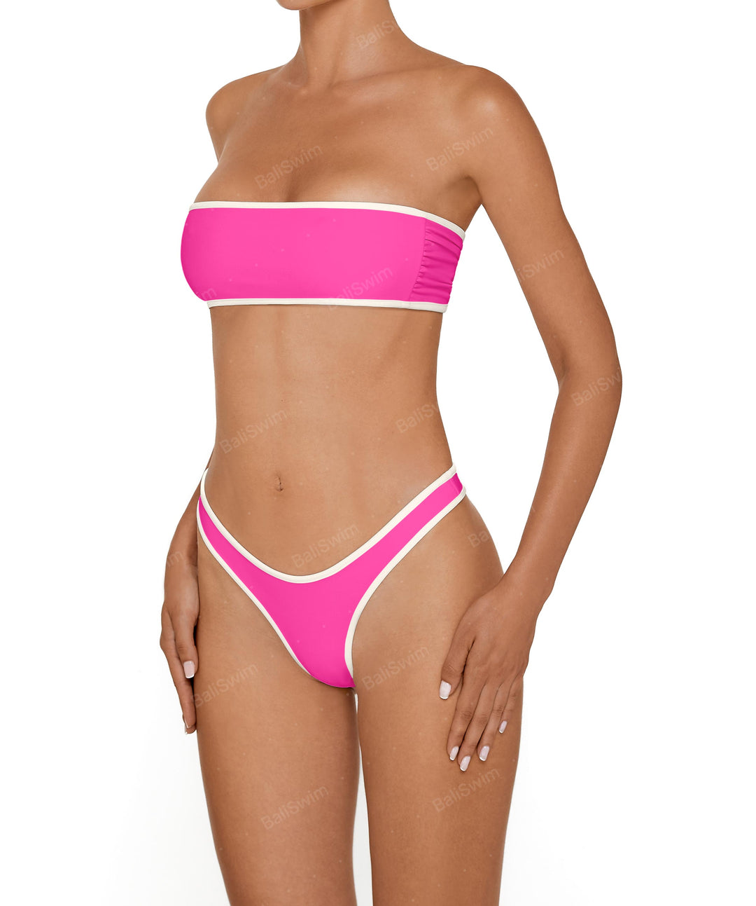 BSWS-B137 High Cut Cheeky Bottom With Binding