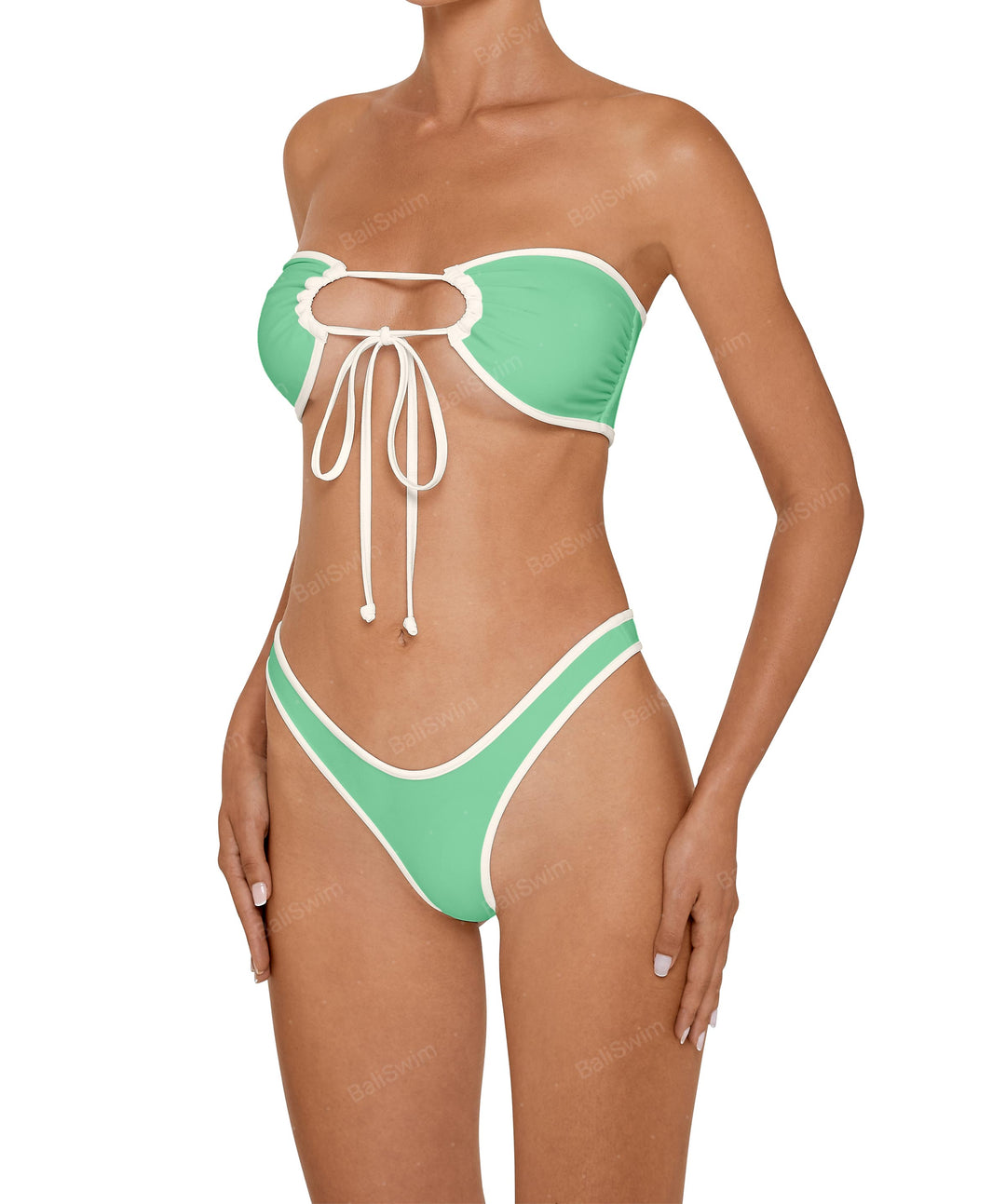 BSWS-B137 High Cut Cheeky Bottom With Binding