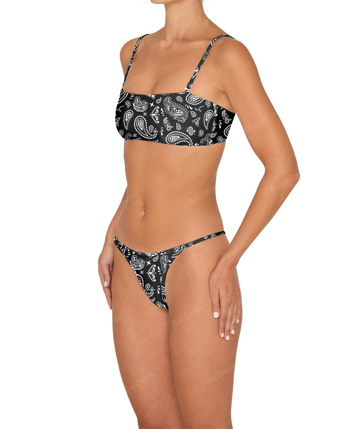 BSWS-T138 Self Tie Bandeau Top