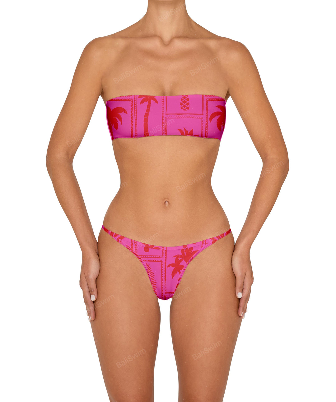 BSWS-T138 Self Tie Bandeau Top