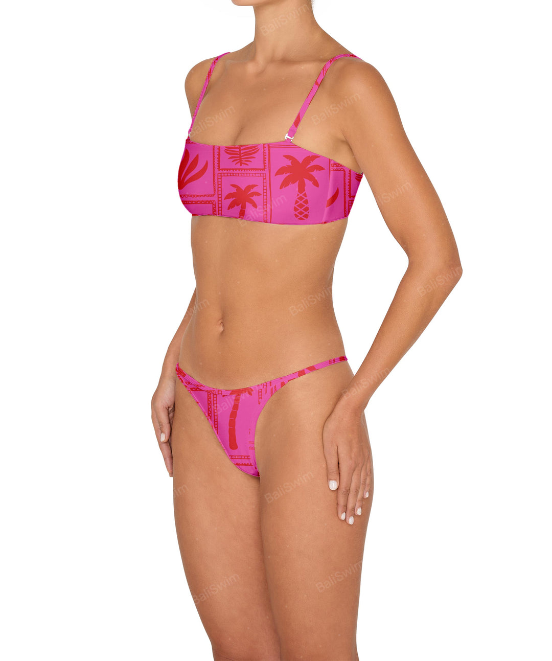 BSWS-T138 Self Tie Bandeau Top