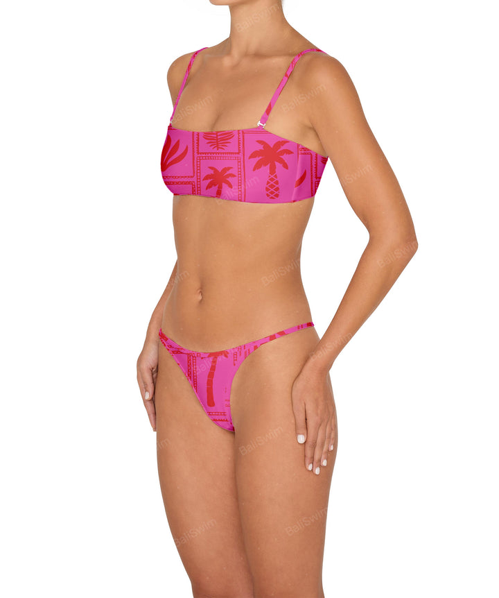 BSWS-T138 Self Tie Bandeau Top
