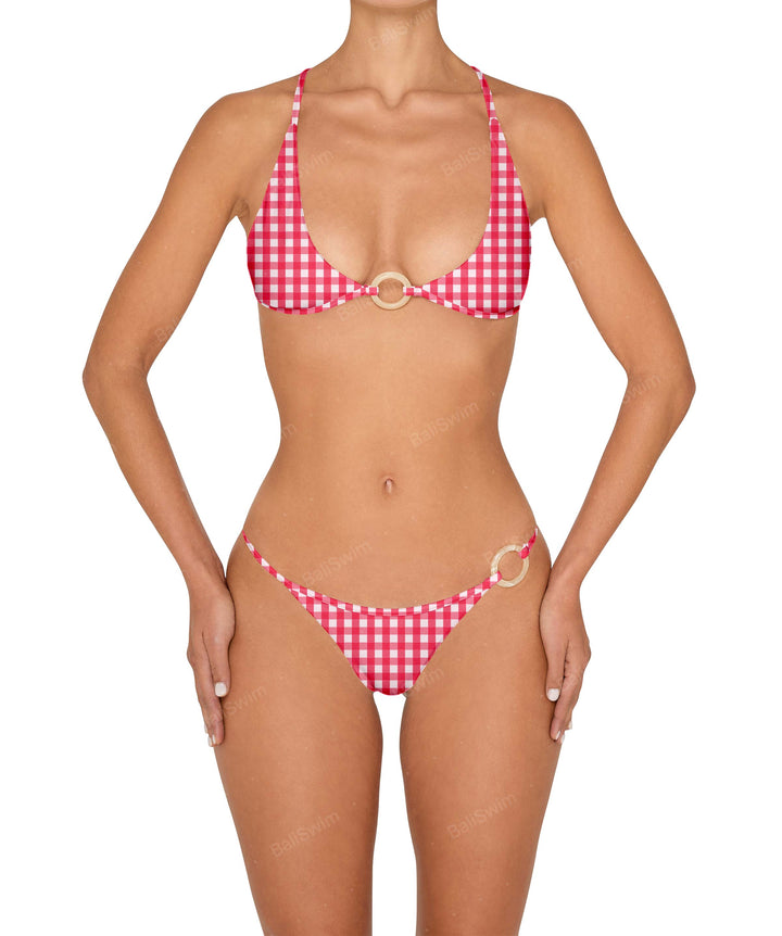 BSWS-T144 Long Line Triangle Top With Ring