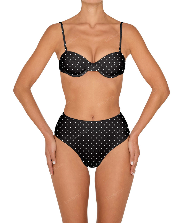 BSWS-B145 Highwaisted Bottom Cheeky Coverage