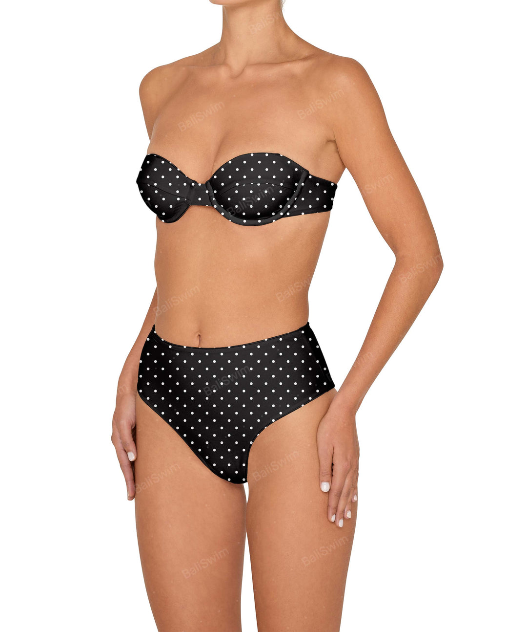 BSWS-T145 Balconette Underwire Top With Removable Straps