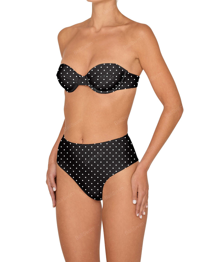 BSWS-T145 Balconette Underwire Top With Removable Straps