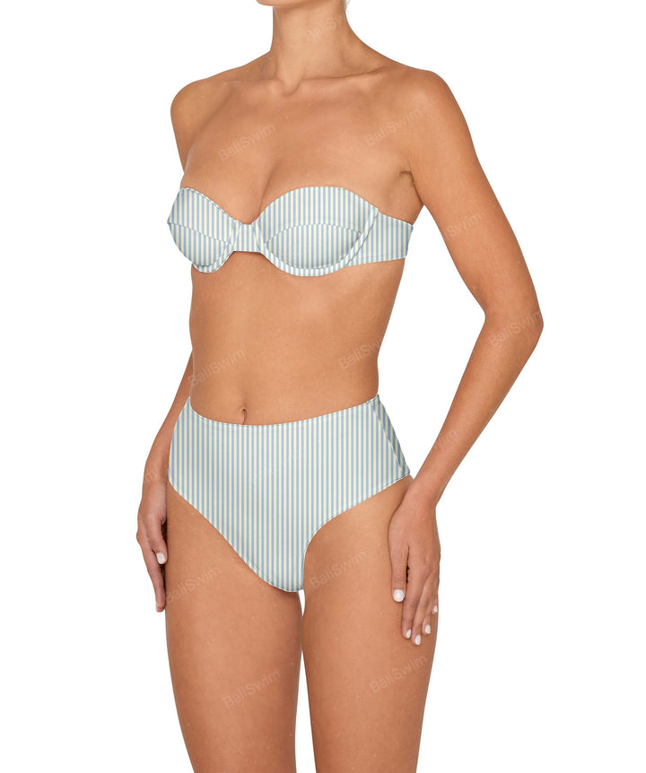 BSWS-T145 Balconette Underwire Top With Removable Straps