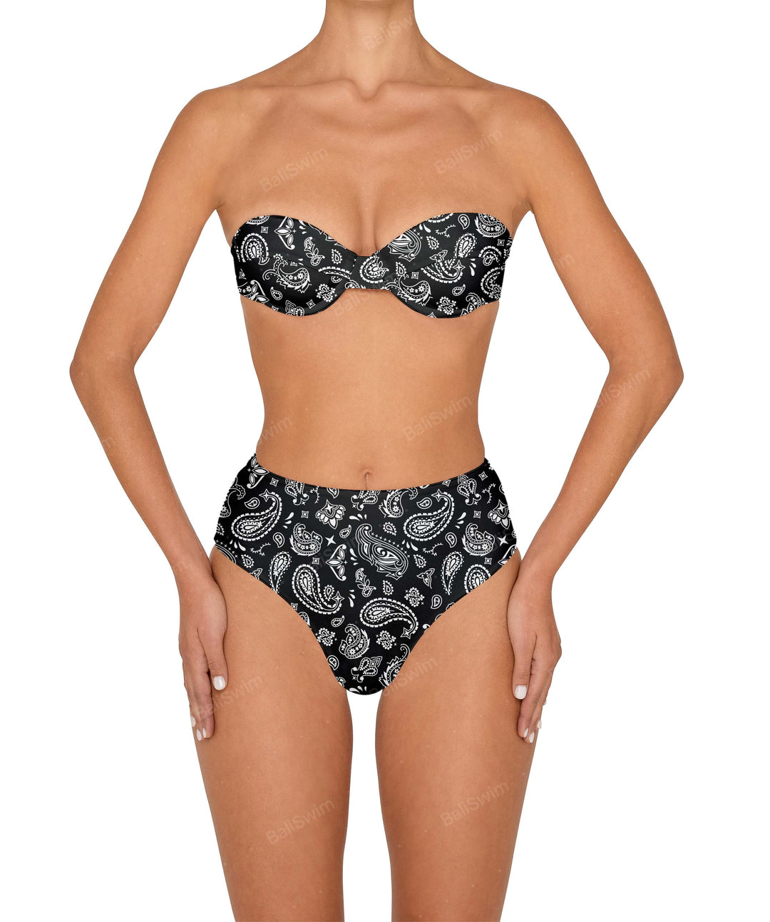 BSWS-T145 Balconette Underwire Top With Removable Straps