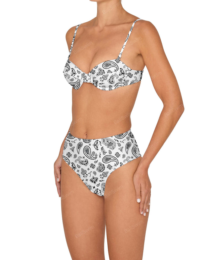 BSWS-T145 Balconette Underwire Top With Removable Straps
