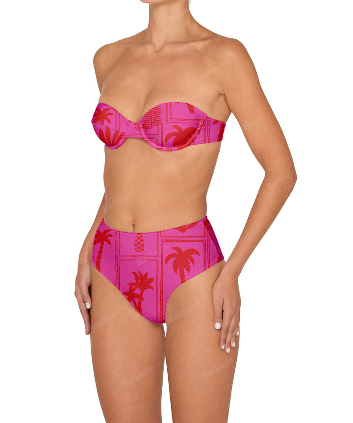 BSWS-B145 Highwaisted Bottom Cheeky Coverage