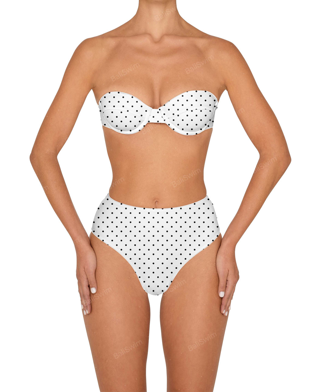 BSWS-B145 Highwaisted Bottom Cheeky Coverage