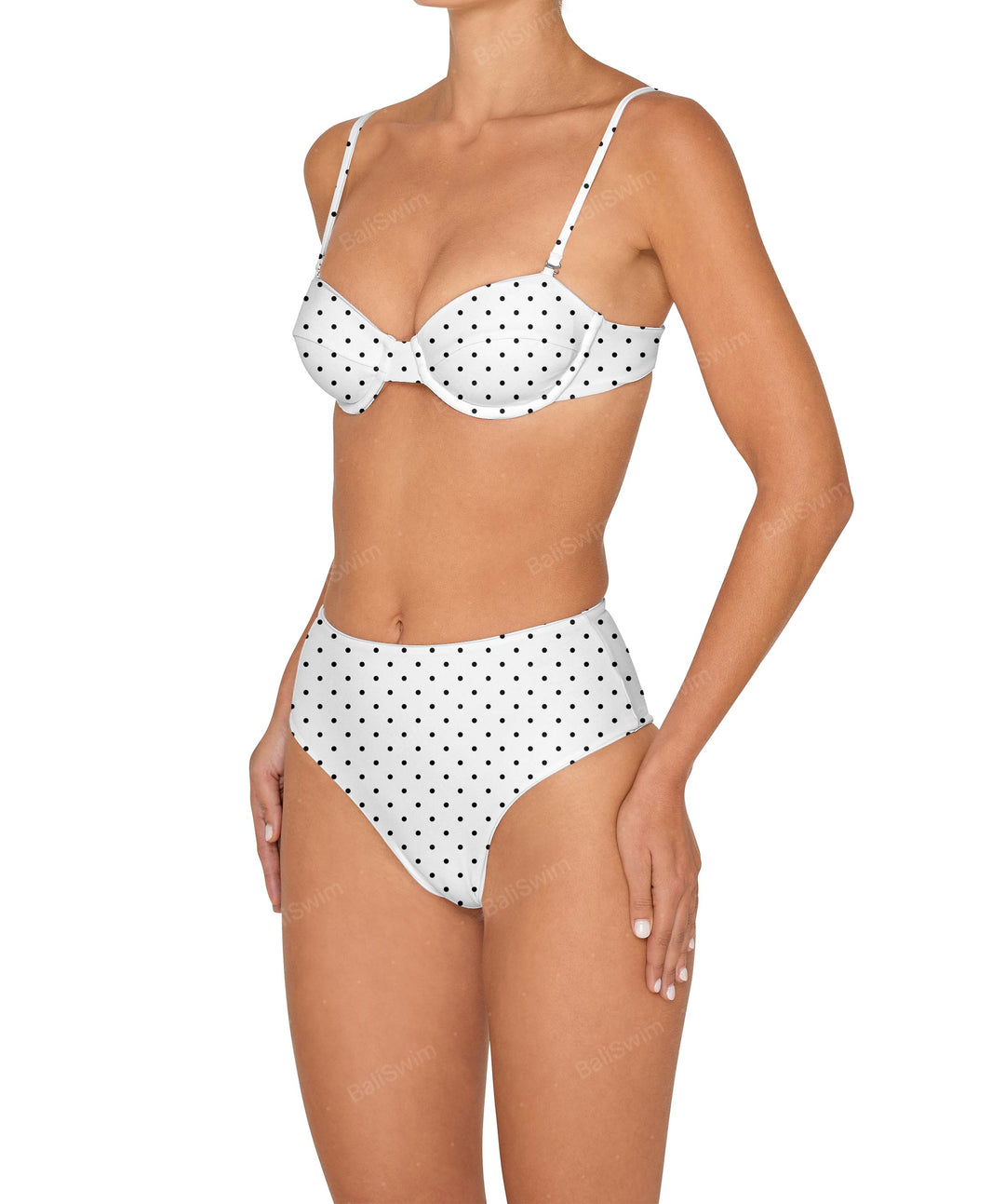 BSWS-T145 Balconette Underwire Top With Removable Straps