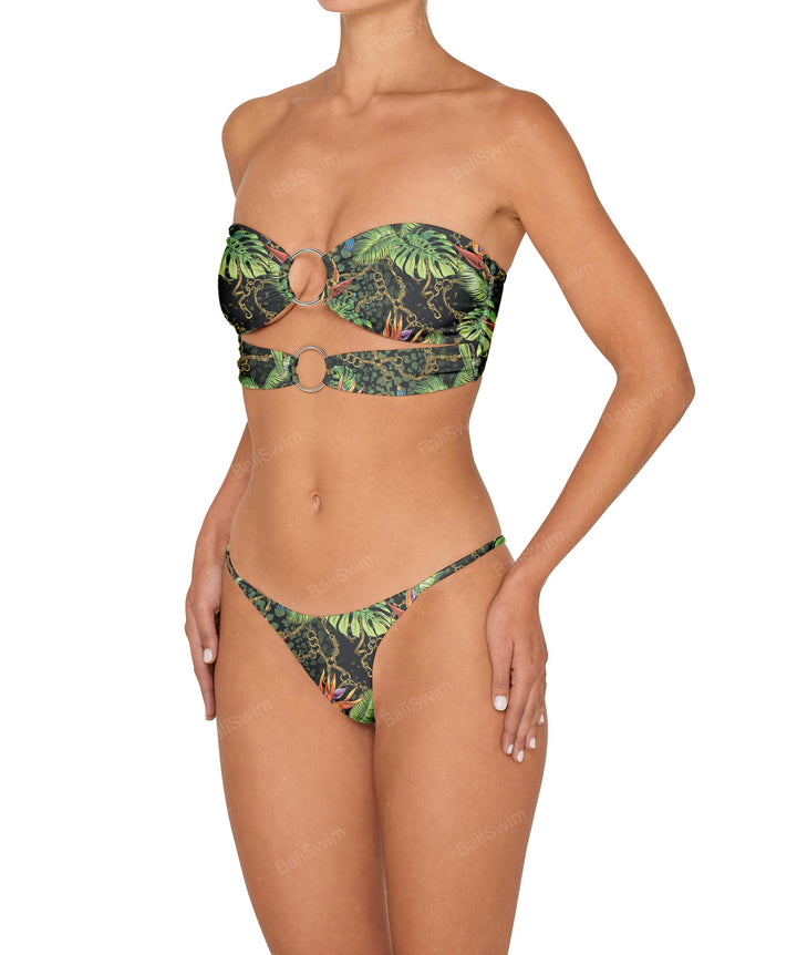 BSWS-B149 Curved Waist High Leg Bottom