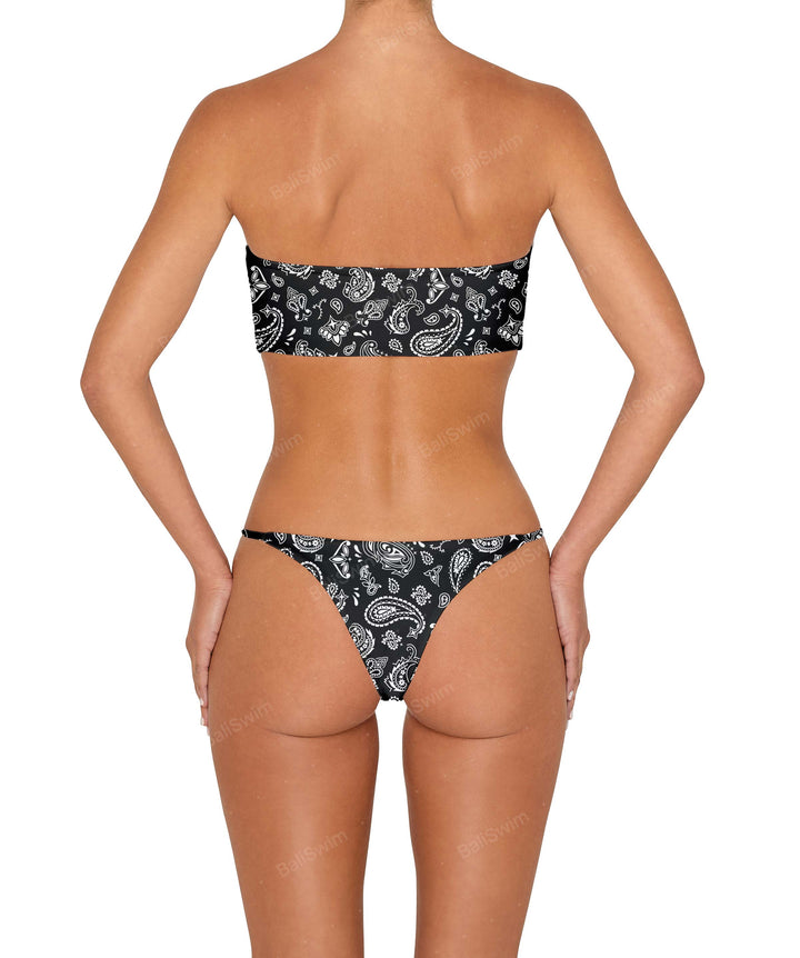 BSWS-B149 Curved Waist High Leg Bottom