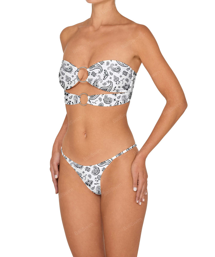 BSWS-B149 Curved Waist High Leg Bottom