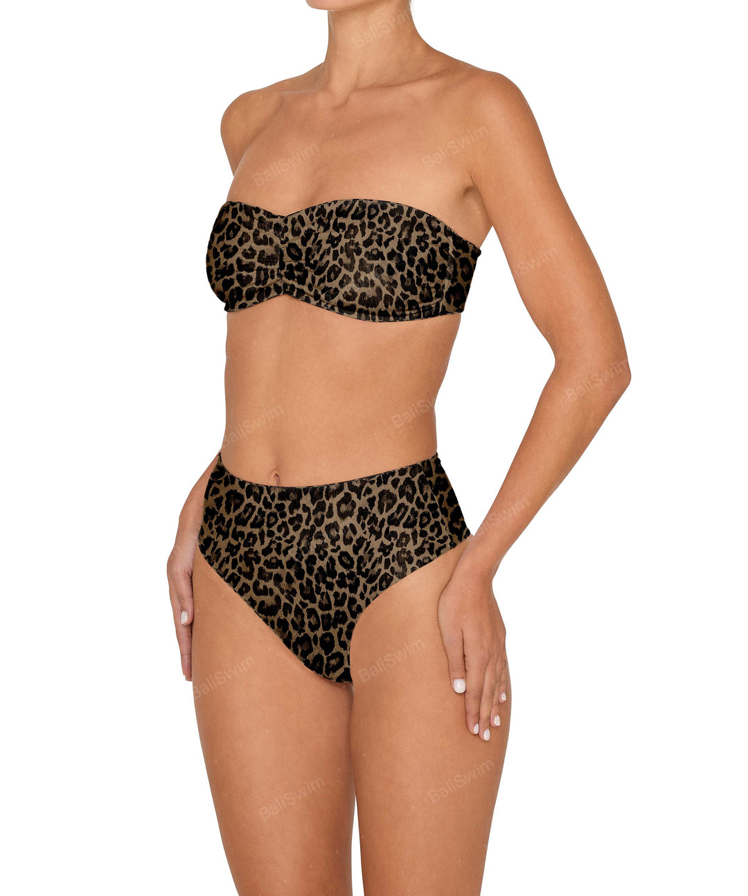 BSWS-T152 Ruched Bandeau Top
