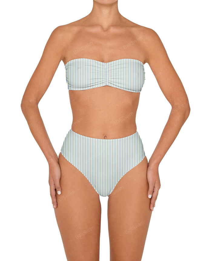 BSWS-T152 Ruched Bandeau Top