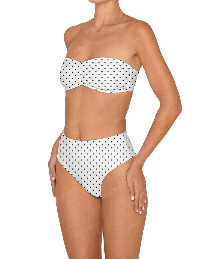 BSWS-T152 Ruched Bandeau Top