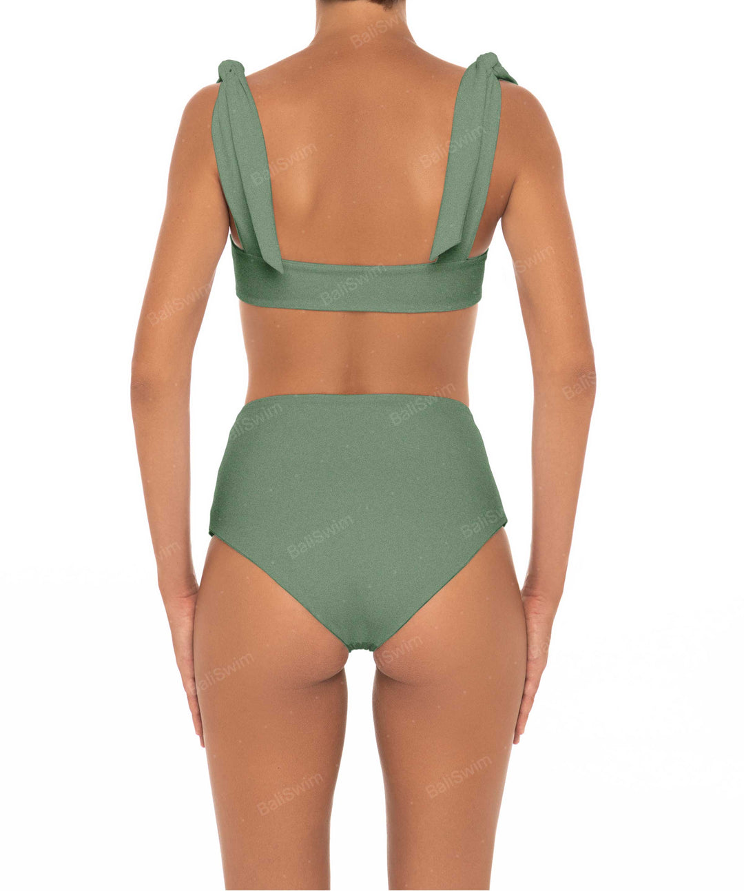 BSWS-T26 Tie Shoulder Bikini Top