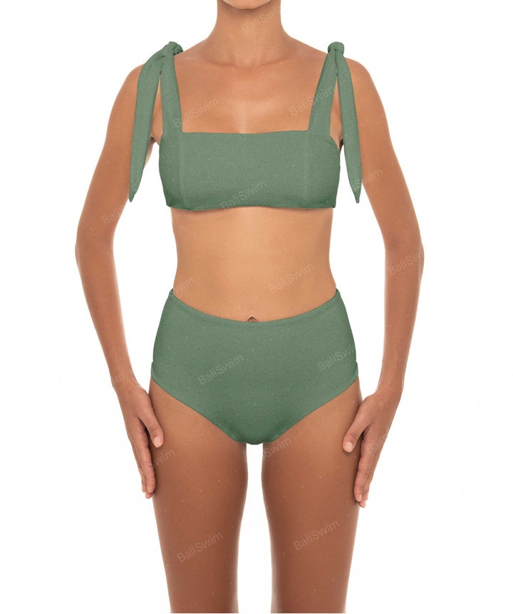 BSWS-T26 Tie Shoulder Bikini Top