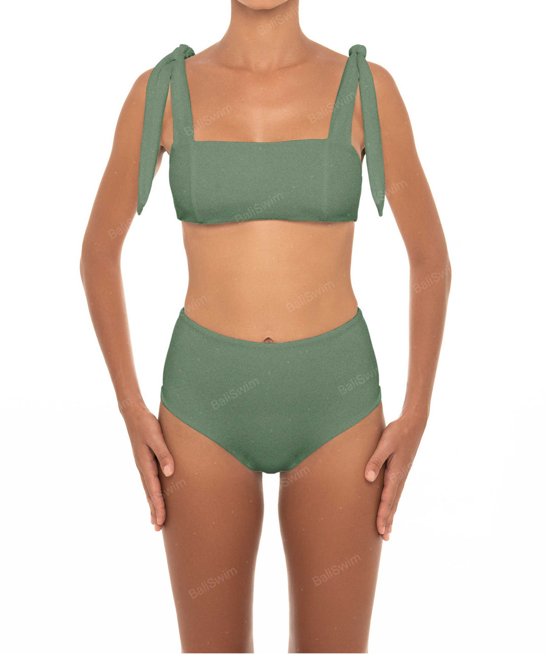 BSWS-B26 High Rise Bikini Bottom