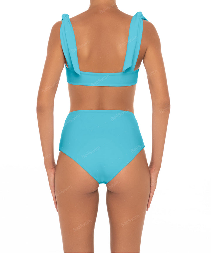 BSWS-T26 Tie Shoulder Bikini Top