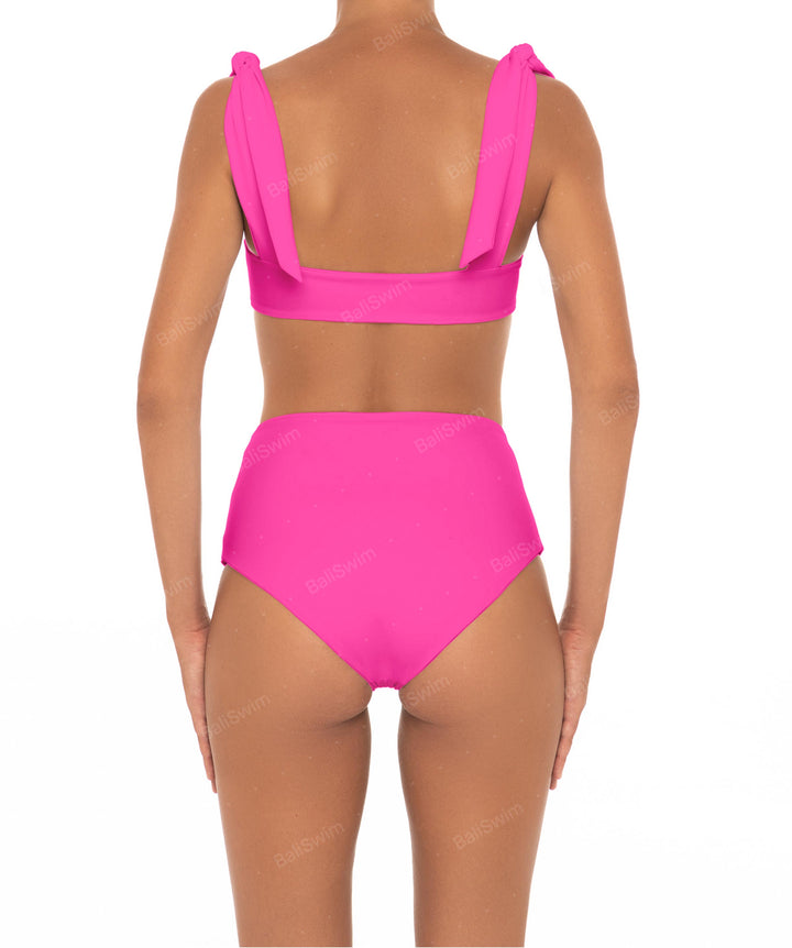 BSWS-T26 Tie Shoulder Bikini Top