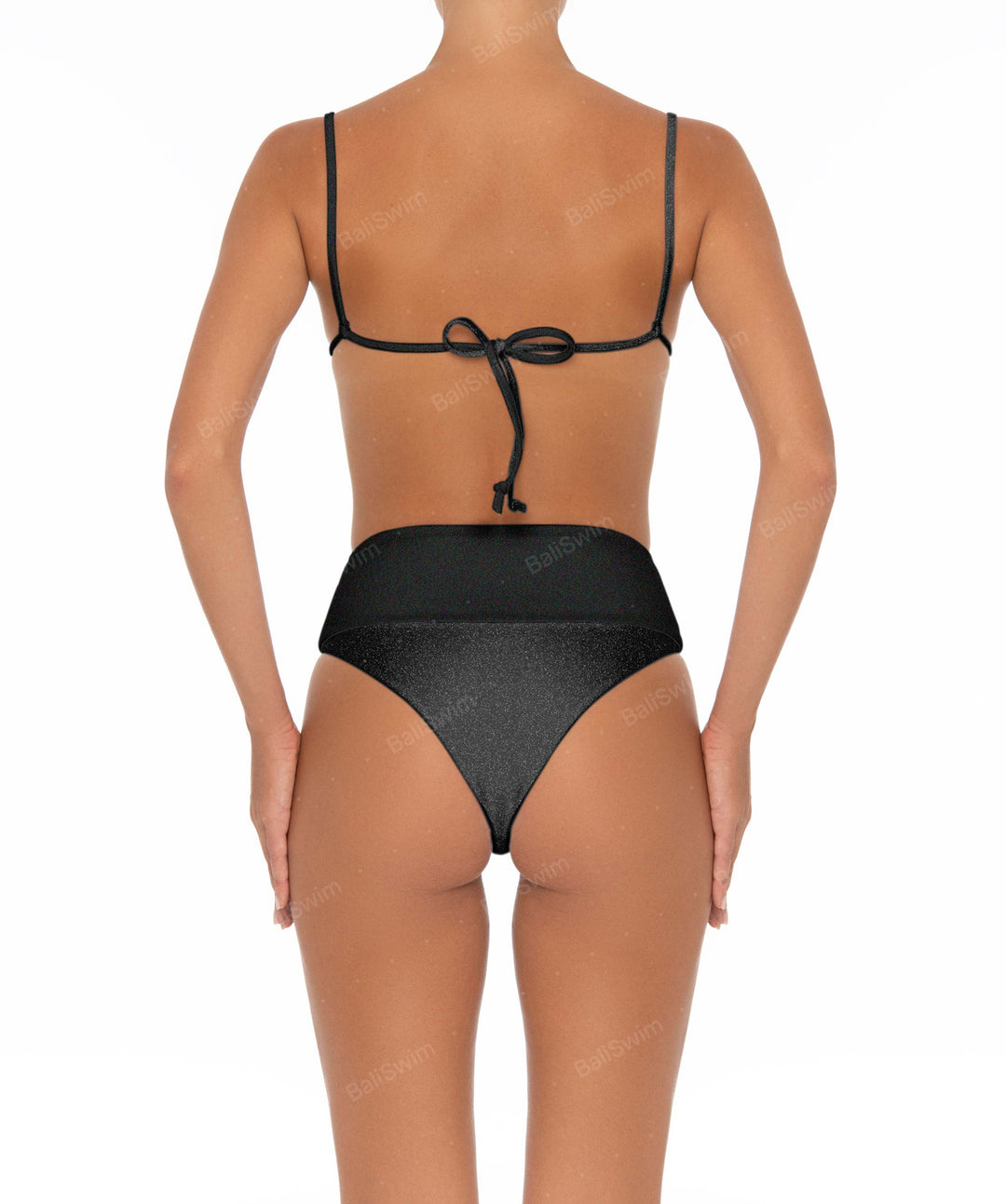 BSWS-B37 High Rise Bikini Bottom