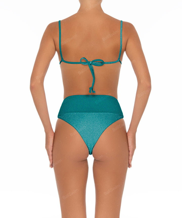 BSWS-B37 High Rise Bikini Bottom