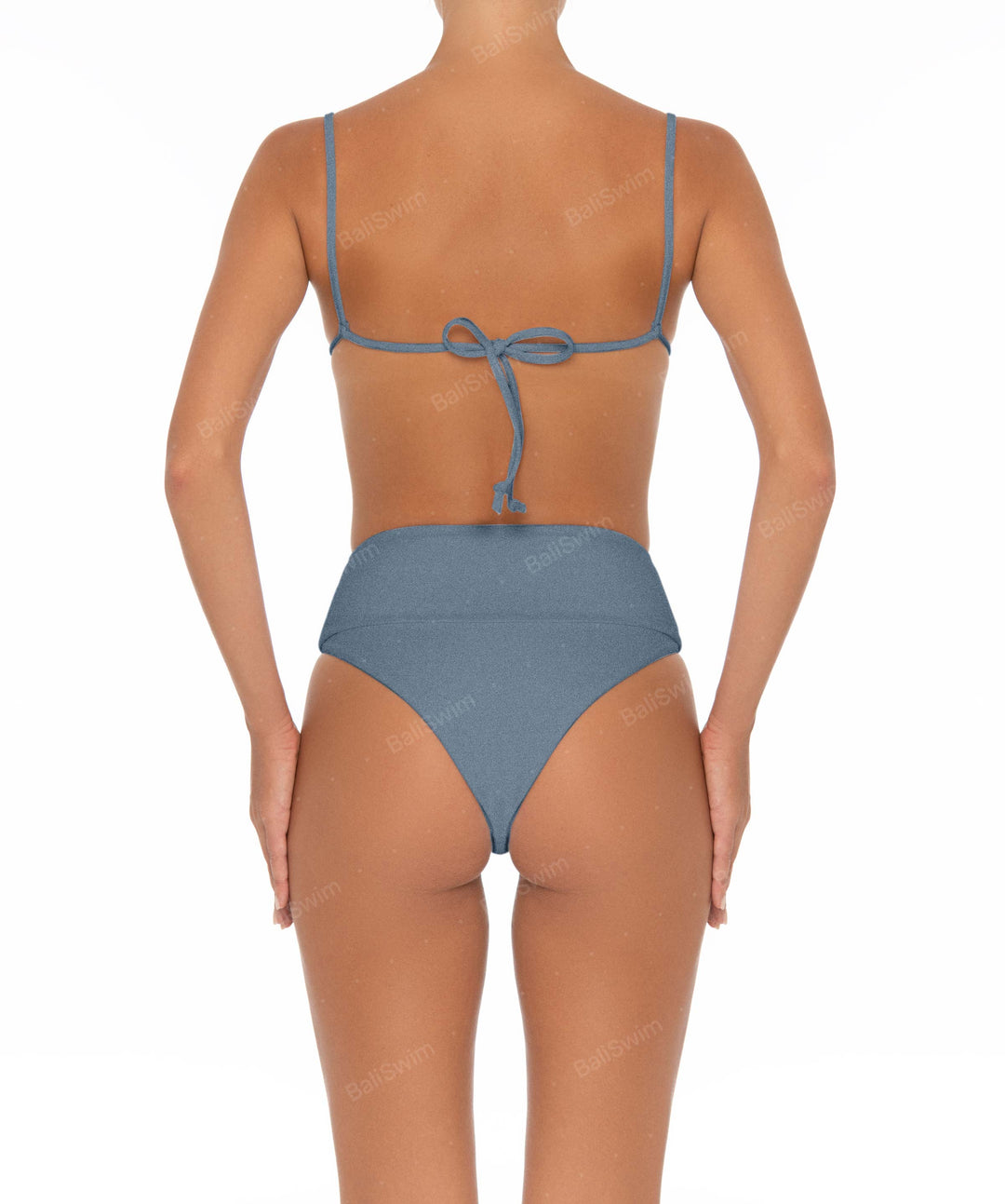 BSWS-B37 High Rise Bikini Bottom