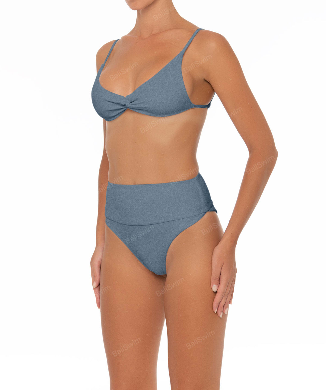 BSWS-B37 High Rise Bikini Bottom