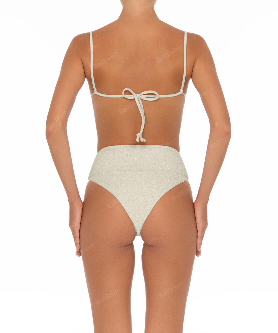 BSWS-B37 High Rise Bikini Bottom