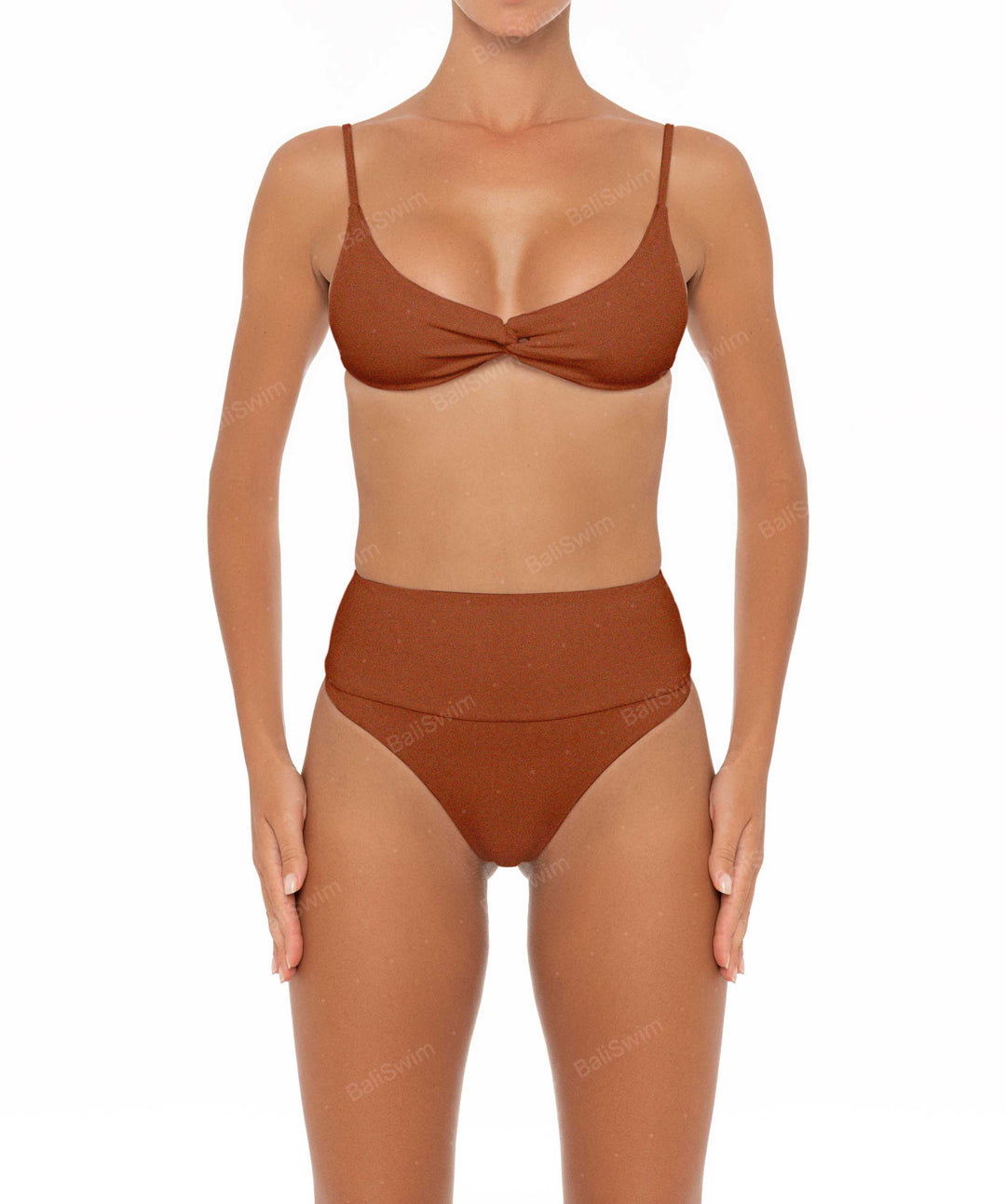 BSWS-T37 Chain Knotted Bikini Top