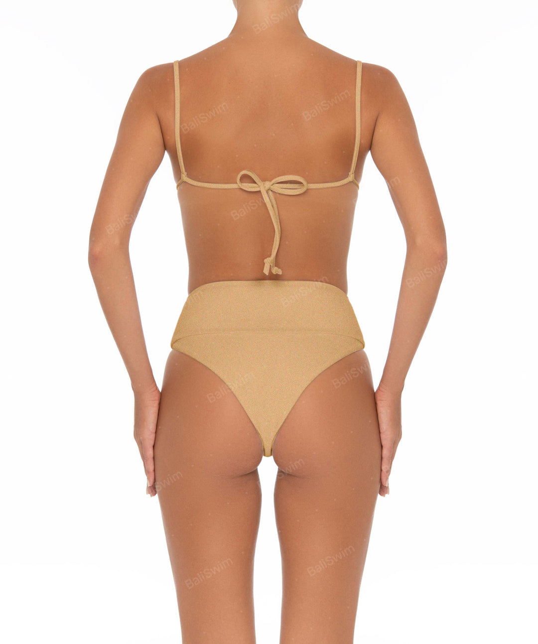 BSWS-B37 High Rise Bikini Bottom