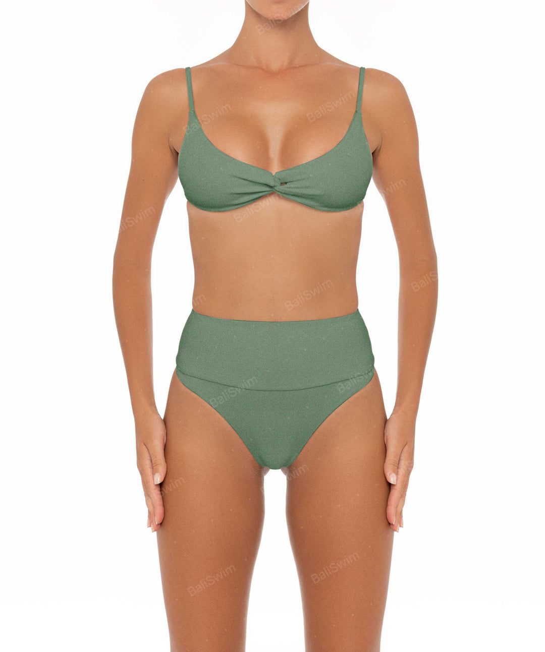 BSWS-T37 Chain Knotted Bikini Top