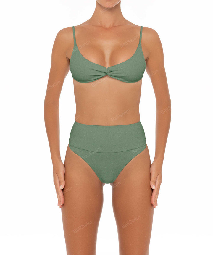 BSWS-T37 Chain Knotted Bikini Top