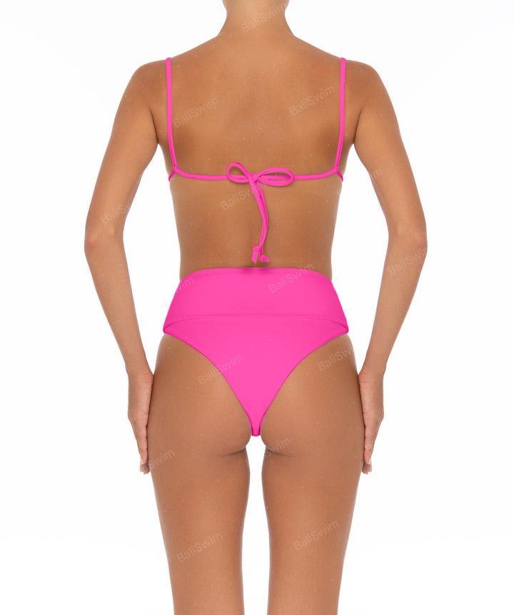 BSWS-T37 Chain Knotted Bikini Top