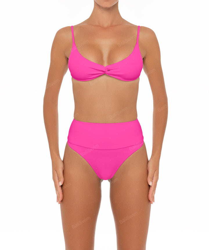 BSWS-T37 Chain Knotted Bikini Top