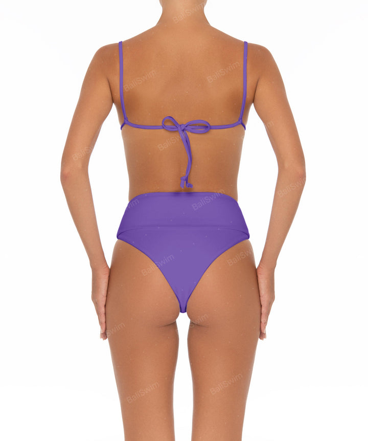 BSWS-B37 High Rise Bikini Bottom