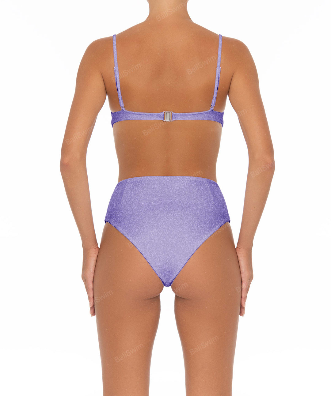 BSWS-B40 Darted High Rise Bikini Bottom