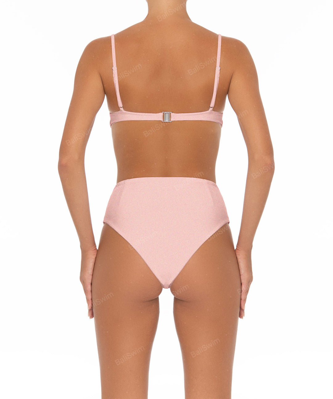 BSWS-B40 Darted High Rise Bikini Bottom