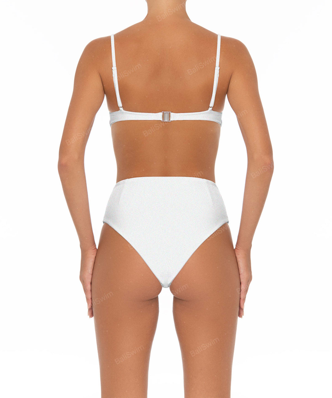 BSWS-B40 Darted High Rise Bikini Bottom