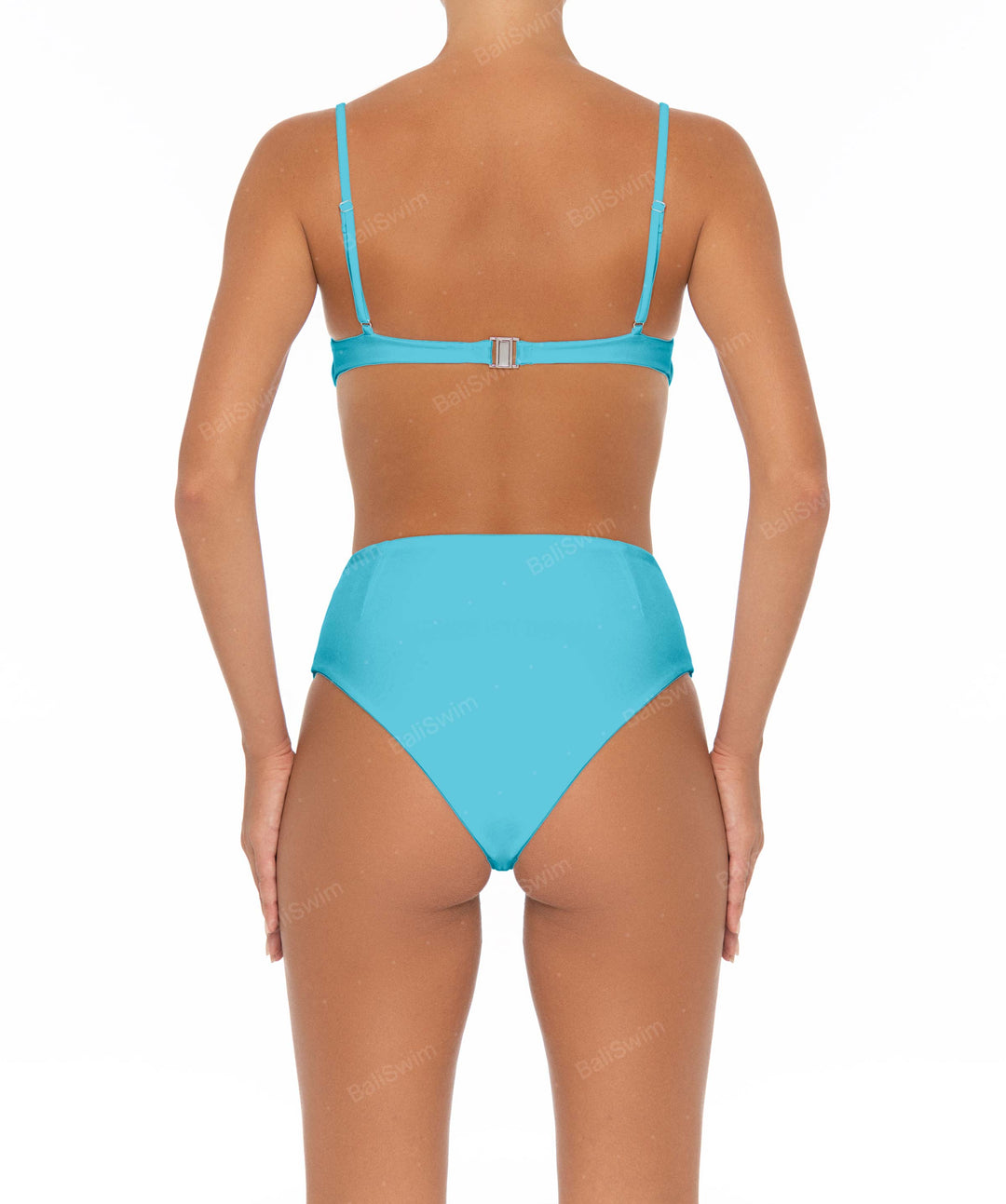 BSWS-B40 Darted High Rise Bikini Bottom